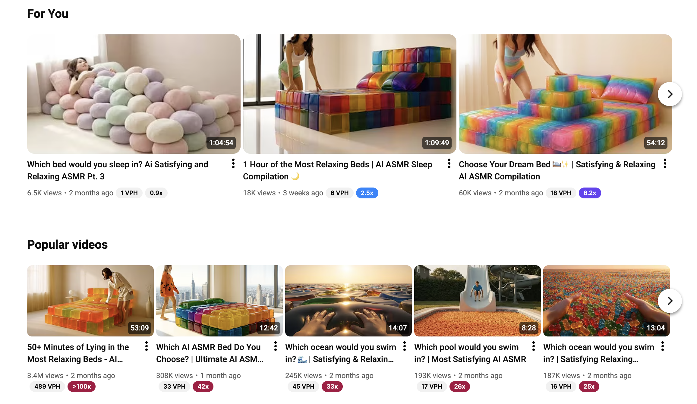 Bella's ASMR Video Examples