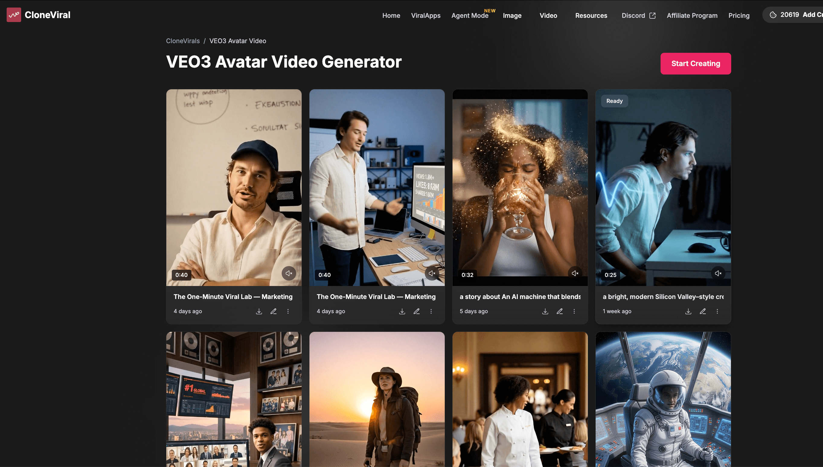 Video Generation Progress